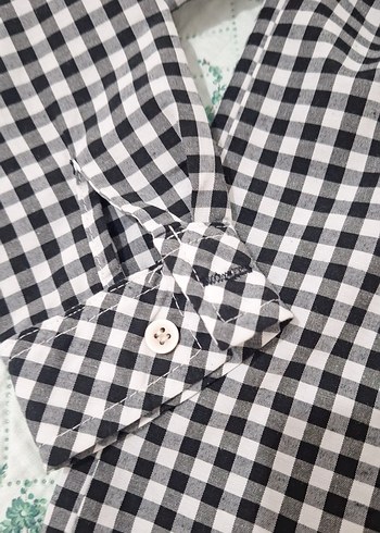 Kapüşonlu Gri Ekose Erkek Çocuk gomlek - Görsel 2