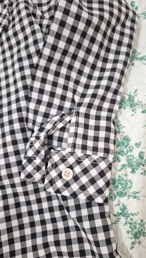 Kapüşonlu Gri Ekose Erkek Çocuk gomlek - Görsel 5