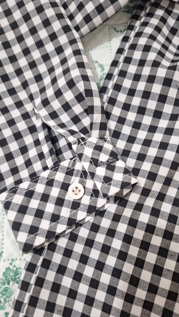 Kapüşonlu Gri Ekose Erkek Çocuk gomlek - Görsel 2