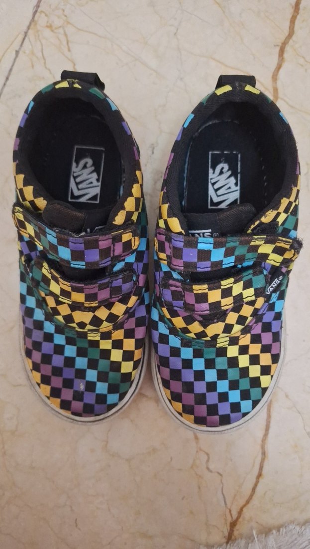 Çok Renkli Çocuk Spor Ayakkabı Vans orginal - Görsel 2