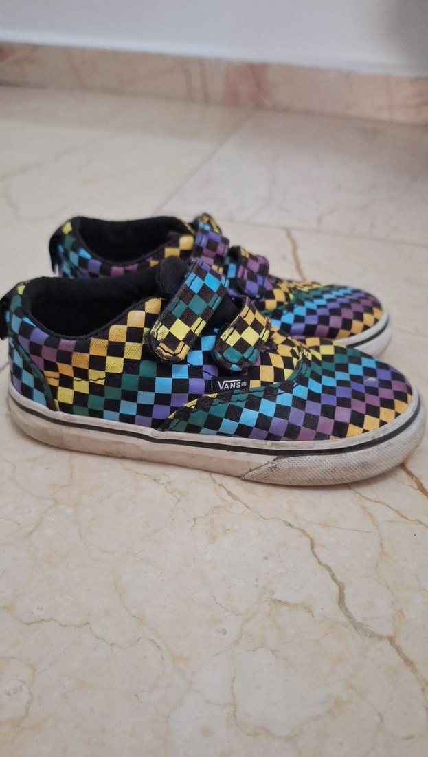 Çok Renkli Çocuk Spor Ayakkabı Vans orginal - Görsel 3