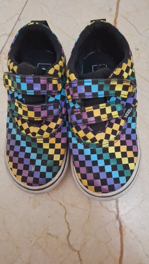 Çok Renkli Çocuk Spor Ayakkabı Vans orginal - Görsel 5