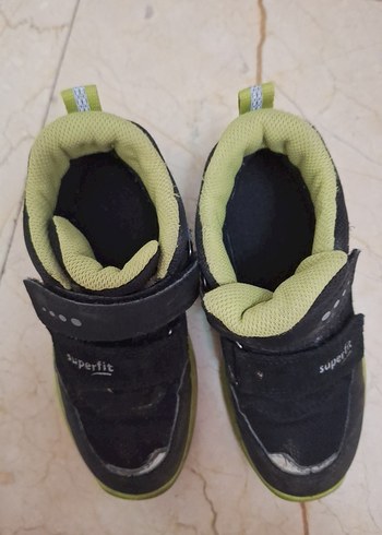 Siyah Erkek Çocuk Botları Superfit Velcro - Görsel 6