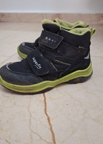 Siyah Erkek Çocuk Botları Superfit Velcro - Görsel 3