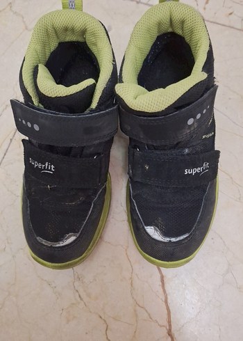 Siyah Erkek Çocuk Botları Superfit Velcro - Görsel 2