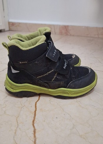 Siyah Erkek Çocuk Botları Superfit Velcro - Görsel 4