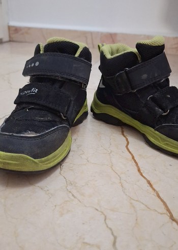 Siyah Erkek Çocuk Botları Superfit Velcro - Görsel 5