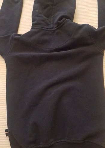 Erkek Siyah Fermuarlı Nakışlı Sweatshirt TED koleji - Görsel 5