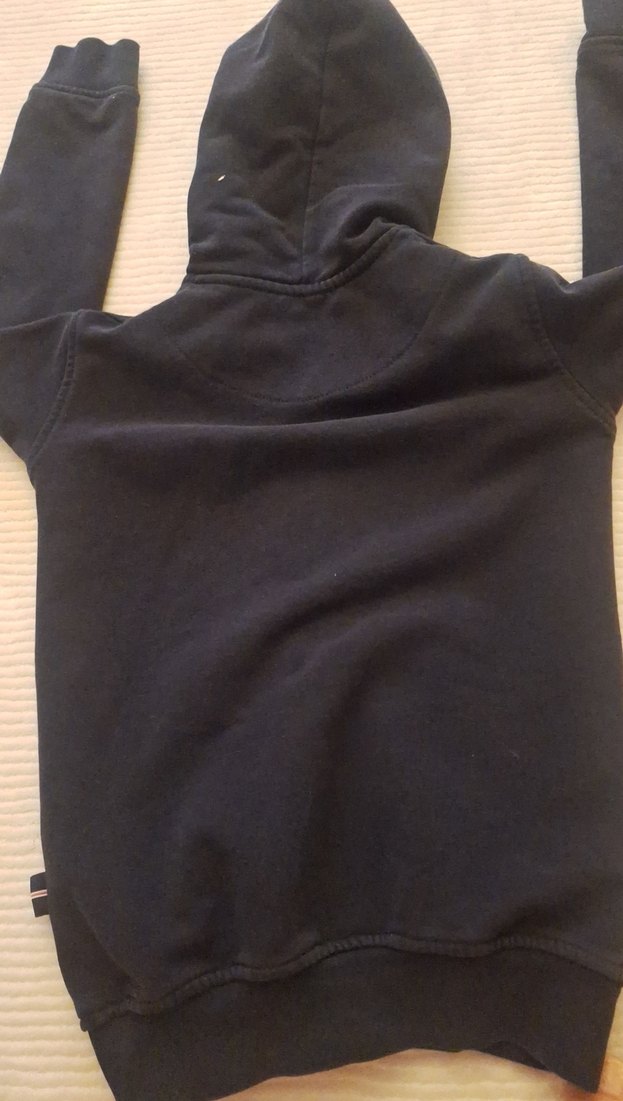 Erkek Siyah Fermuarlı Nakışlı Sweatshirt TED koleji - Görsel 5