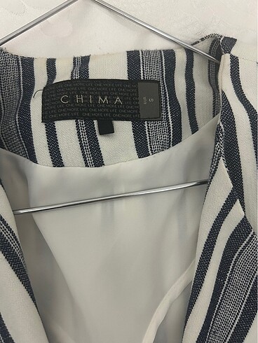 s Beden mavi Renk Chıma ceket blazer
