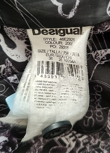 xs Beden siyah Renk Desigual Mont