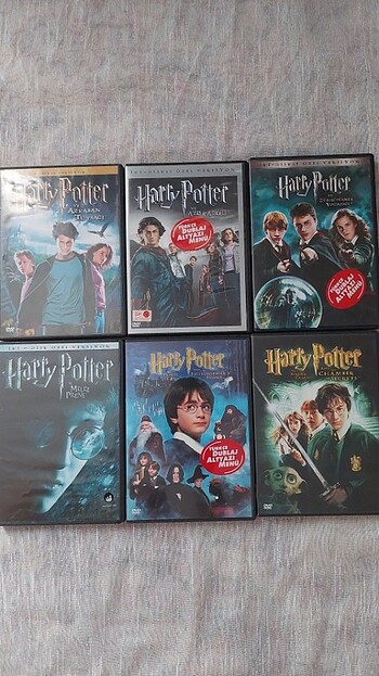 HARRY POTTER 6 FILM Dvd 12 disk 