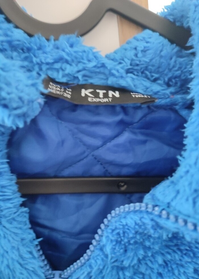 Peluş yarım fermuarlı hırka-swit - Görsel 2