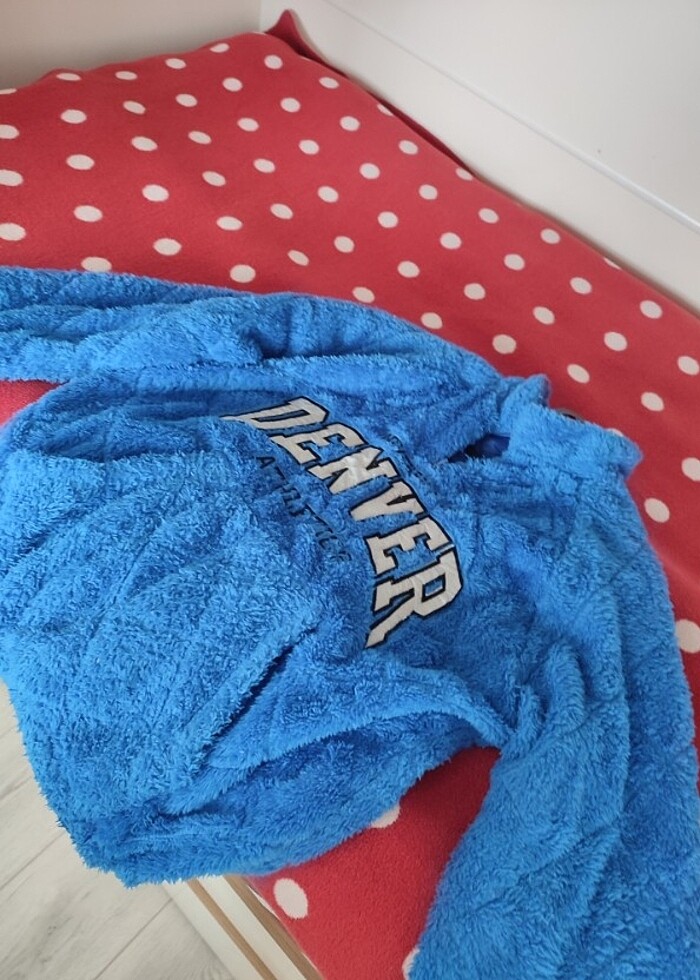 Peluş yarım fermuarlı hırka-swit - Görsel 3