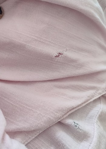 Pembe Bol Paça Kadın %100 Pamuk Pantolon - Görsel 5