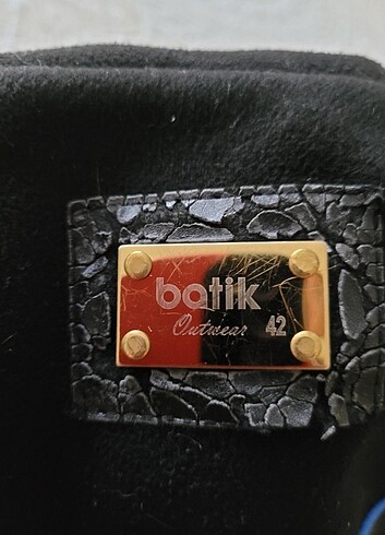 42 Beden Batik Siyah 42 Beden Kaban