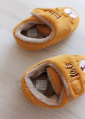 LC Waikiki Kahverengi Leopar Desenli Erkek Çocuk Ev Terliği 23_24 numara