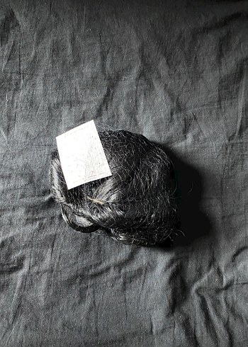 Uzun Siyah peruk - Görsel 2