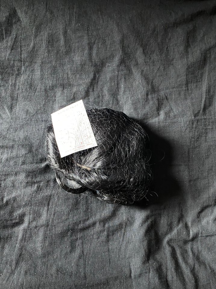 Uzun Siyah peruk - Görsel 2