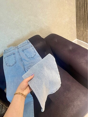 28 Beden mavi Renk Denim jean