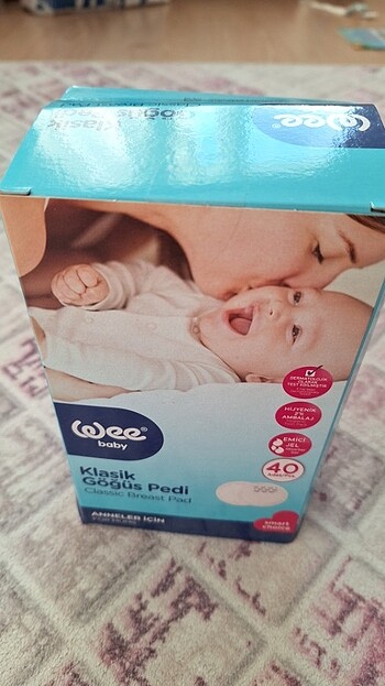  Wee baby Klasik göğüs pedi 40lı