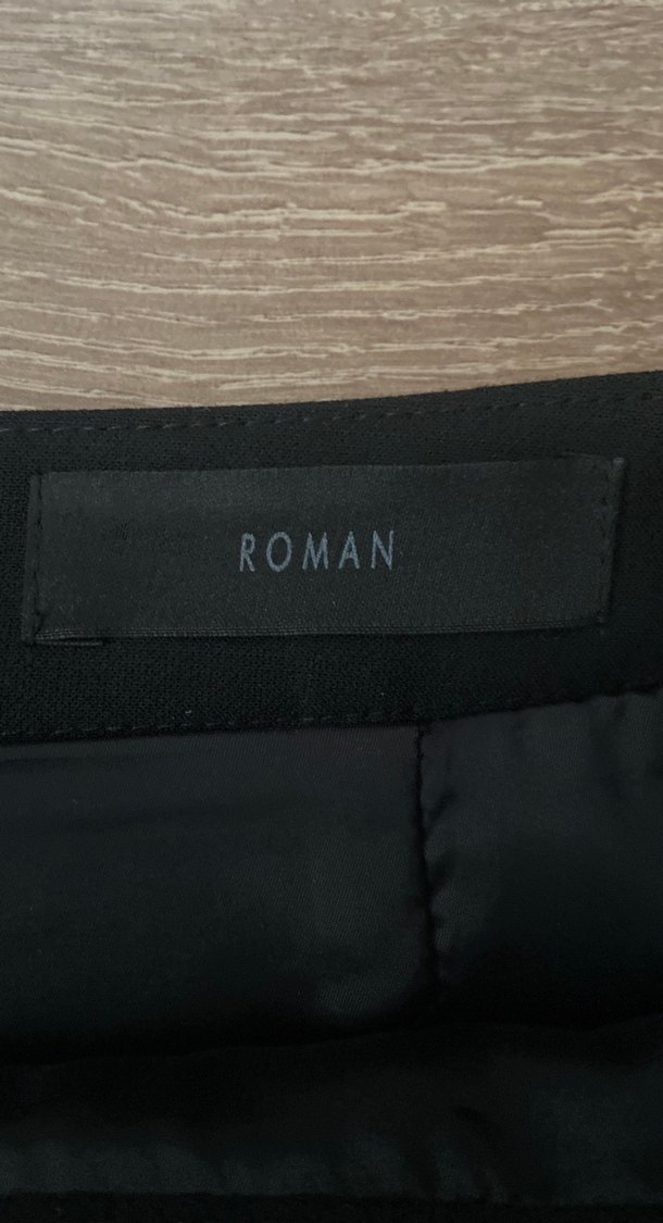 FIRSAT ÜRÜNÜ **** Piliseli Siyah Midi Etek - Görsel 3