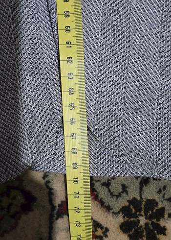 Lufian Gri Erkek yün ceket - Görsel 4