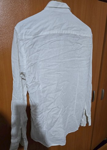 erkek beyaz Renk gömlek - Görsel 3
