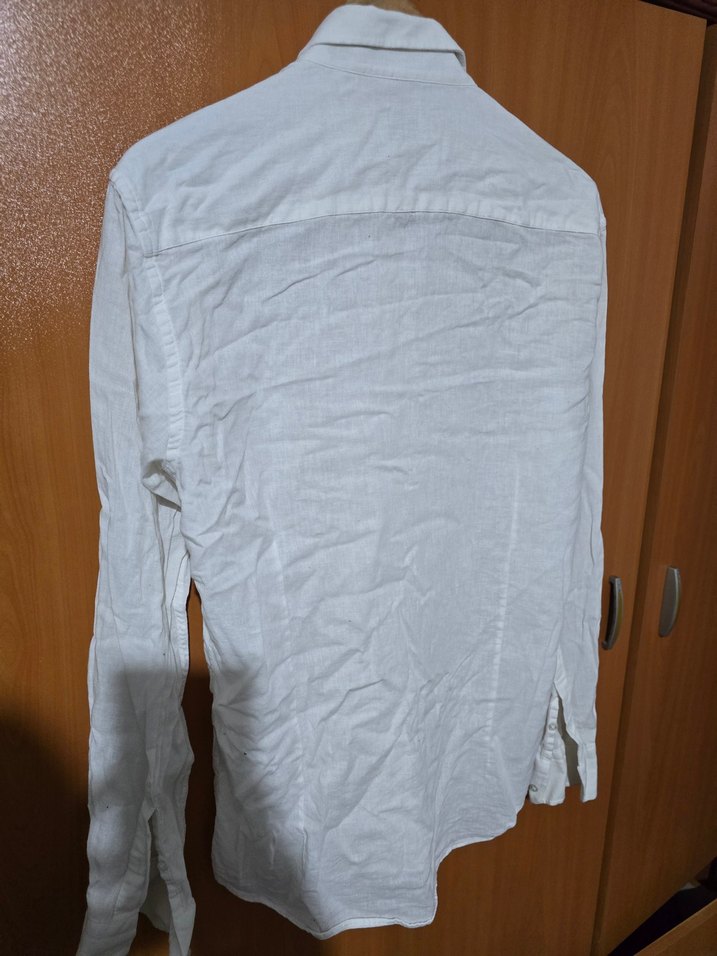 erkek beyaz Renk gömlek - Görsel 3