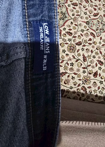 Kadın Koyu Mavi Midi Boy Kot Pantolon - Görsel 2