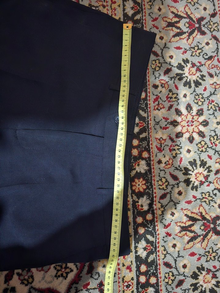 DAMAT koyu siyah Kumaş Pantolon - Görsel 4