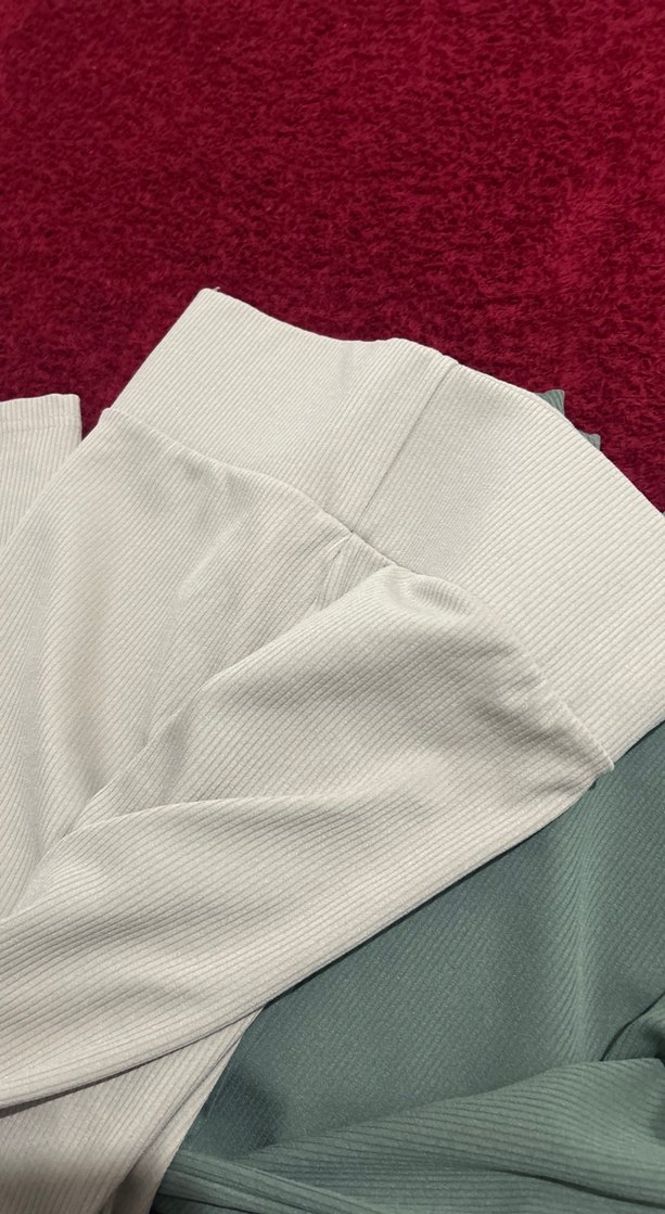 Kadın Haki Midi Tayt - Görsel 2