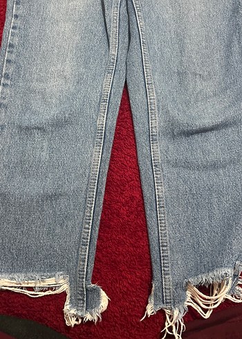 Gri Kadın Denim Pantolon - Görsel 2