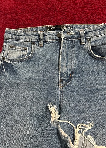 Gri Kadın Denim Pantolon - Görsel 3