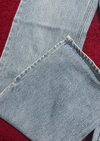 Gri Mavi Kadın Denim pantolon - Görsel 5