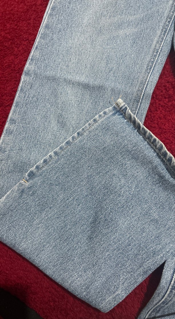 Gri Mavi Kadın Denim pantolon - Görsel 5