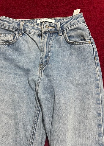 Gri Mavi Kadın  Denim Pantolon - Görsel 3