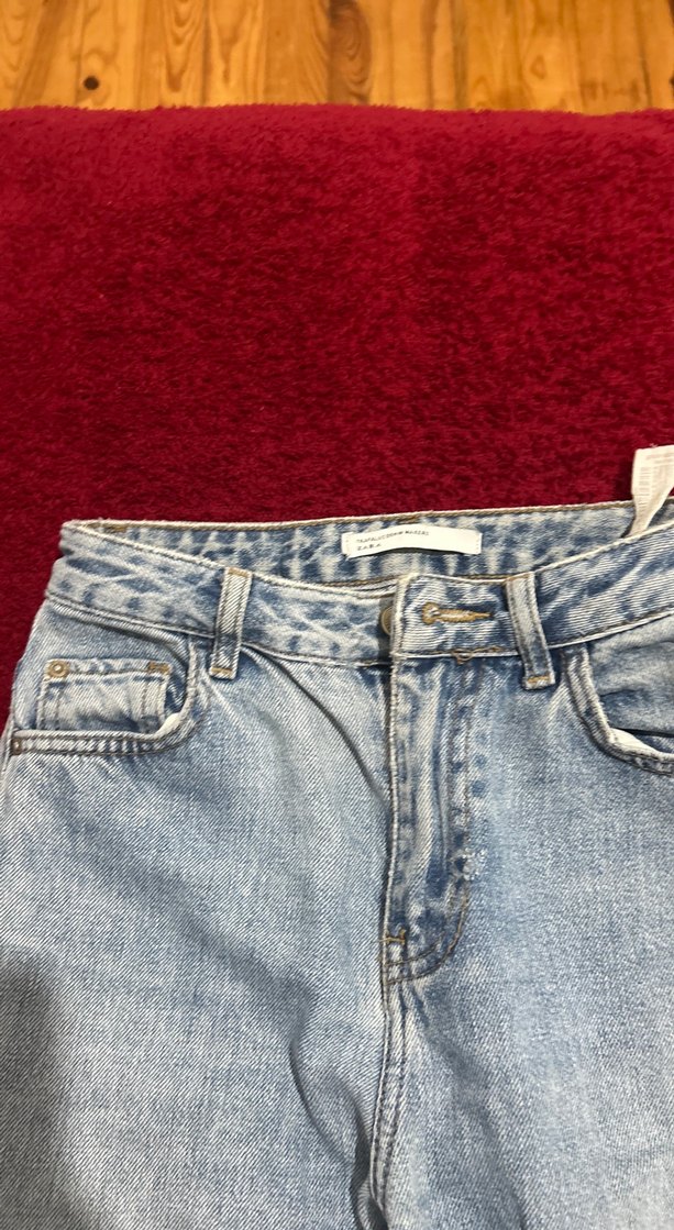 Gri Mavi Kadın  Denim Pantolon - Görsel 2