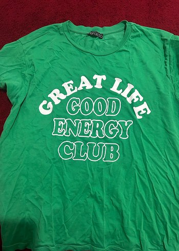 Yeşil kısa kollu tişört - Görsel 2