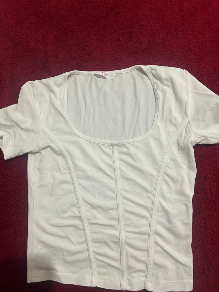 Beyaz tişört - Görsel 2