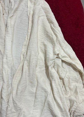 Beyaz Uzun Kollu hırka - Görsel 2