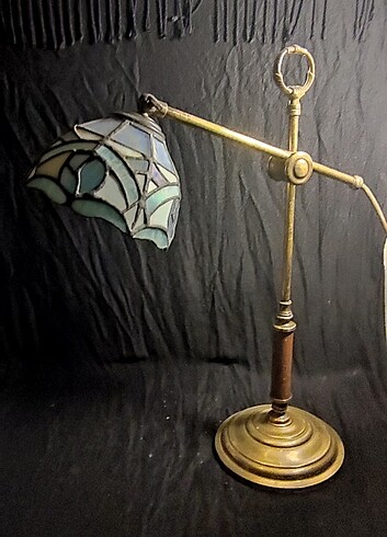 Diğer Antika Tiffany bronz lamba 
