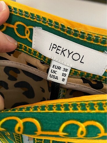 m Beden çeşitli Renk İpekyol Leopar Pantolon