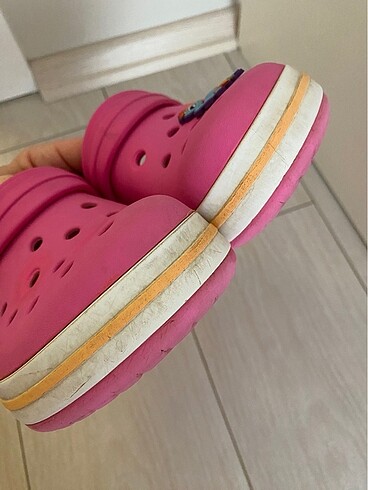 33 Beden pembe Renk Crocs Çocuk Terlik