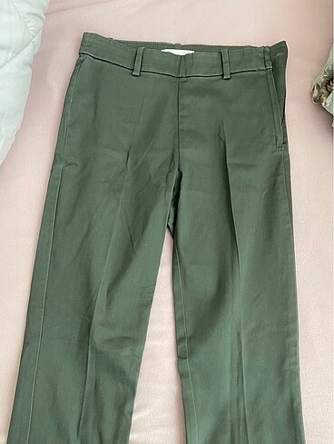 H&M H&M yeşil kumaş pantolon