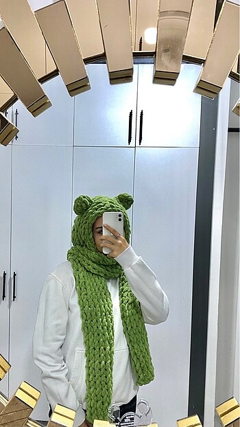 Zara Balaklava Atkı Bere