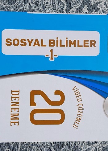 Sosyal Bilimler 1 - 20 Deneme Kitabı