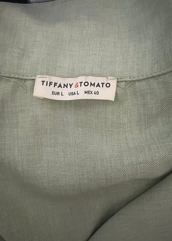 Kadın Keten Düğmeli Kısa Tulum Yeşil - Görsel 2