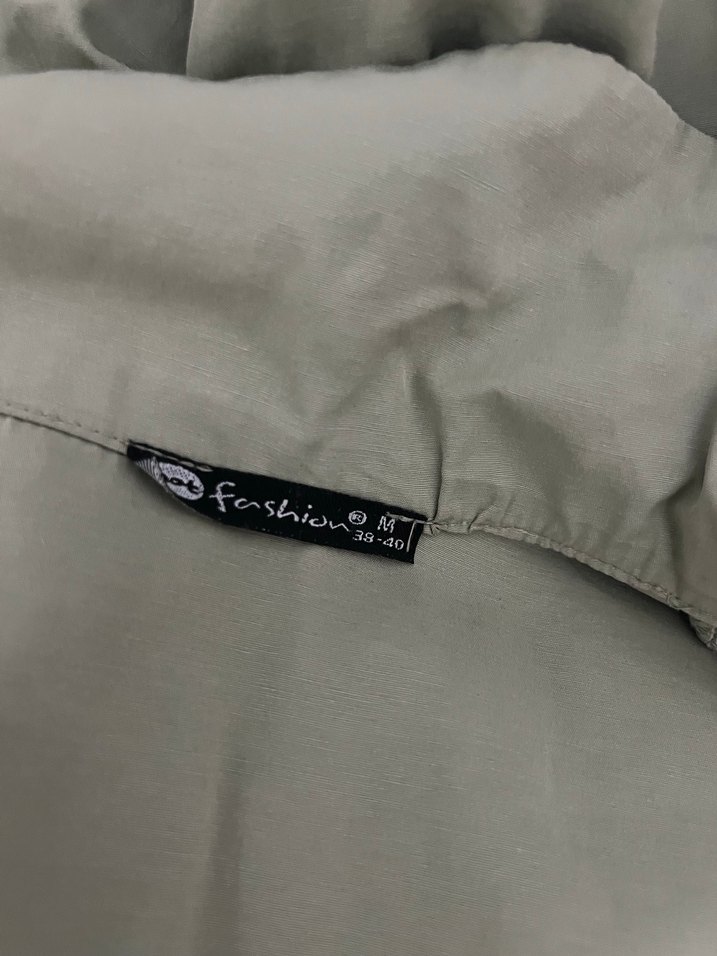 Yeşil Fermuarlı Kısa Kollu Kadın Tulum - Görsel 3