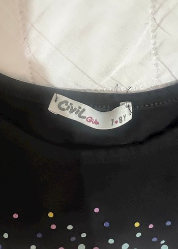 Kız Çocuk Siyah Uzun Kollu - Görsel 2